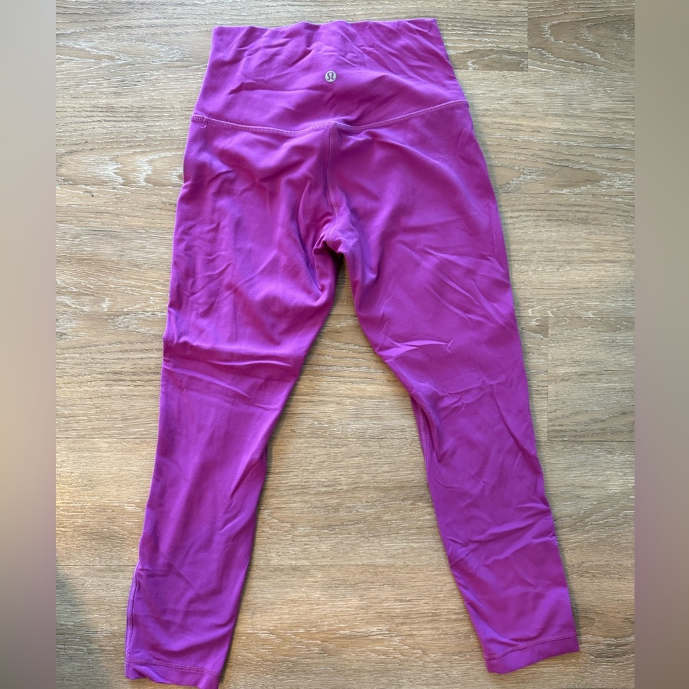 Lululemon Align High Rise Crop 23" - magenta